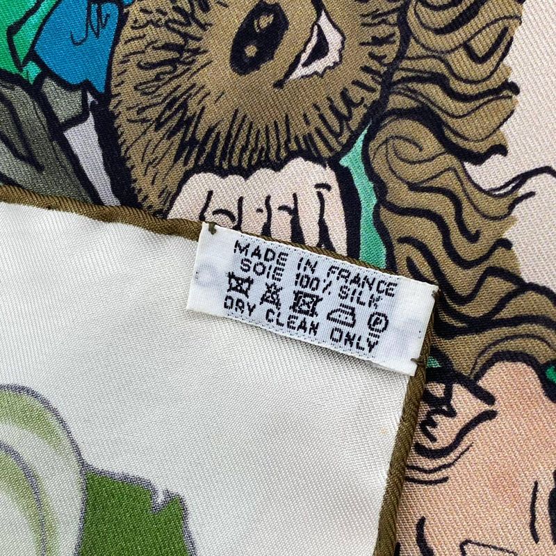 Hermes Scarf Silk Carre 90 Metamorphose By Multicolor Box — view 9