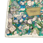 Hermes Scarf Silk Carre 90 Metamorphose By Multicolor Box — view 5
