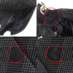 Chanel Wild Stitch Suede Black Shoulder Bag — view 8