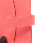 Hermes Card Case Bearn Mini Rose Azalea Leather — view 9