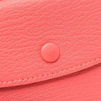 Hermes Card Case Bearn Mini Rose Azalea Leather — view 8