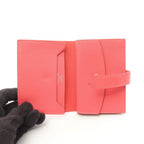 Hermes Card Case Bearn Mini Rose Azalea Leather — view 4