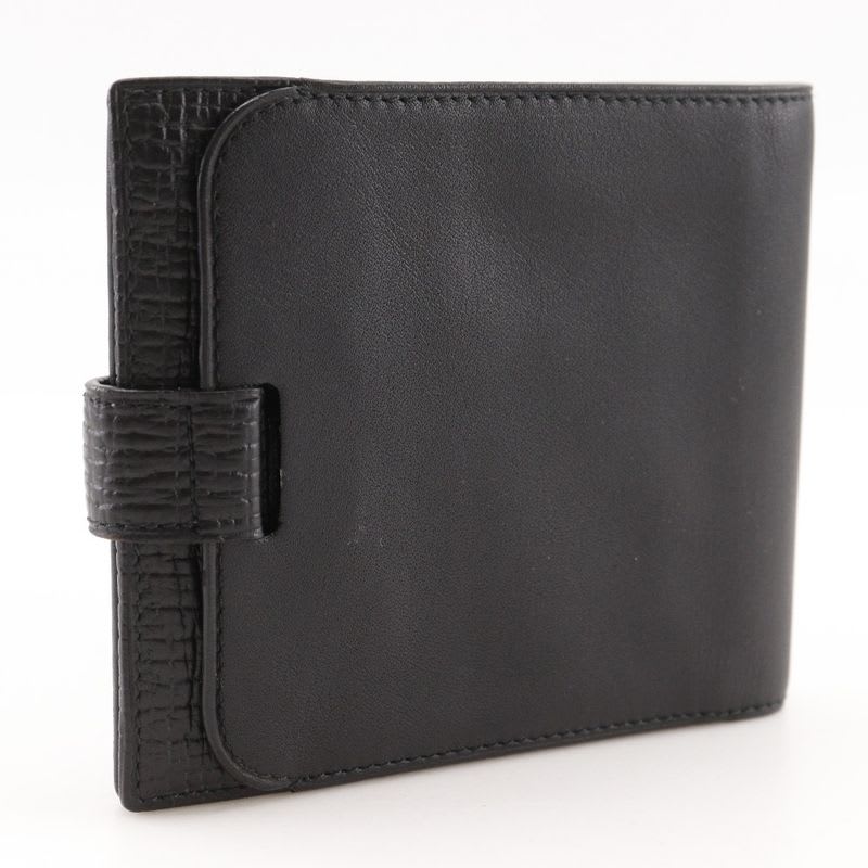 Loewe Billfold Calf Black Bifold Wallet — view 3