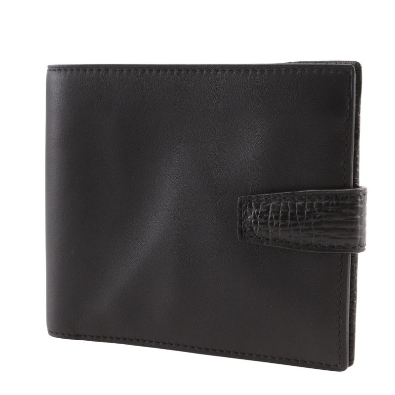 Loewe Billfold Calf Black Bifold Wallet — view 2