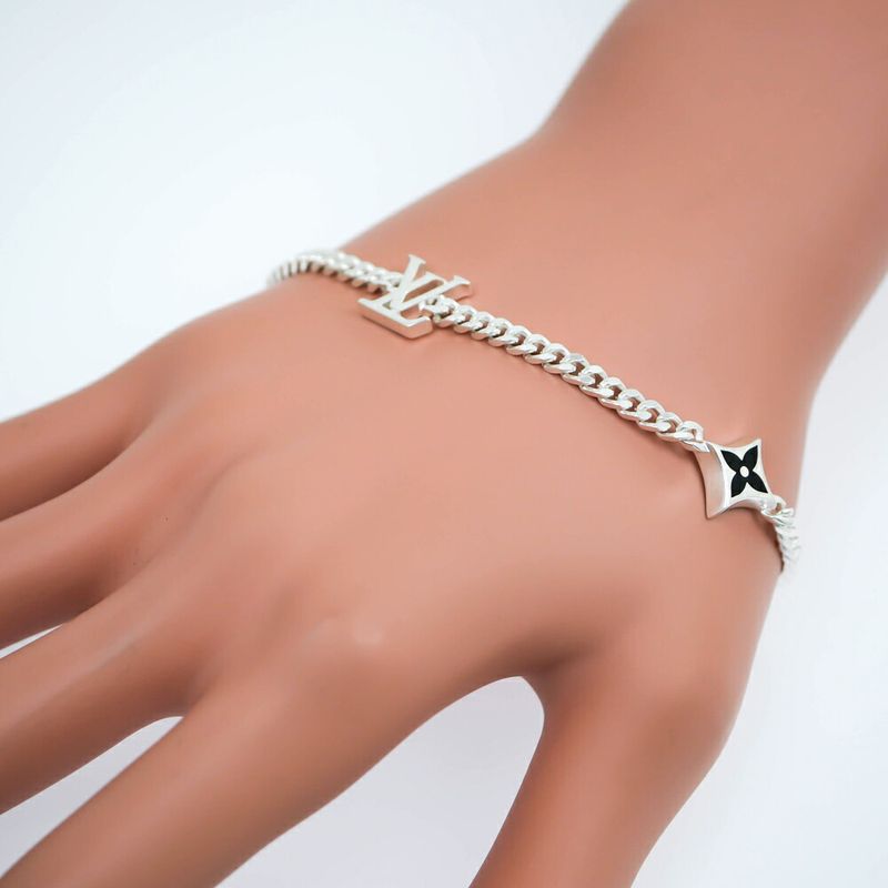 Louis Vuitton Bracelet Spike M1520 a SV 925 Silver — view 9