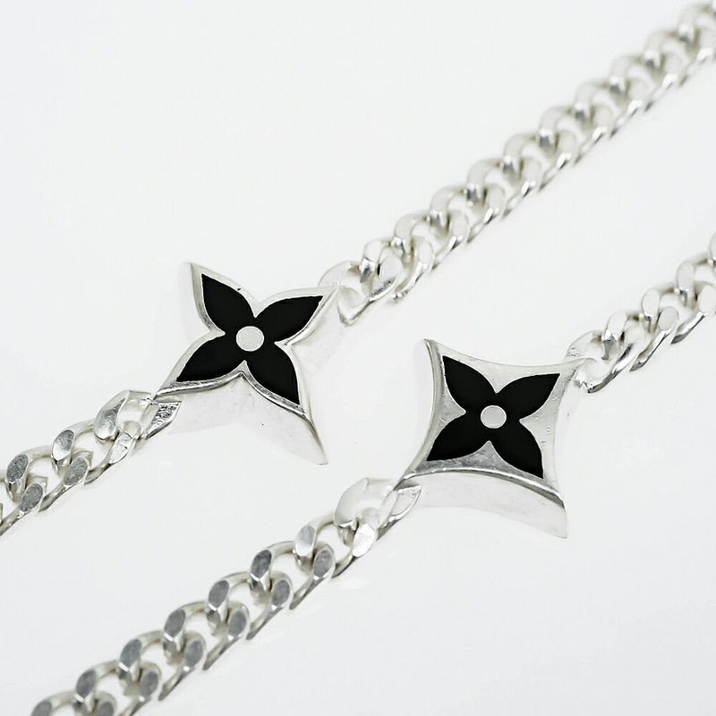 Louis Vuitton Bracelet Spike M1520 a SV 925 Silver — view 4