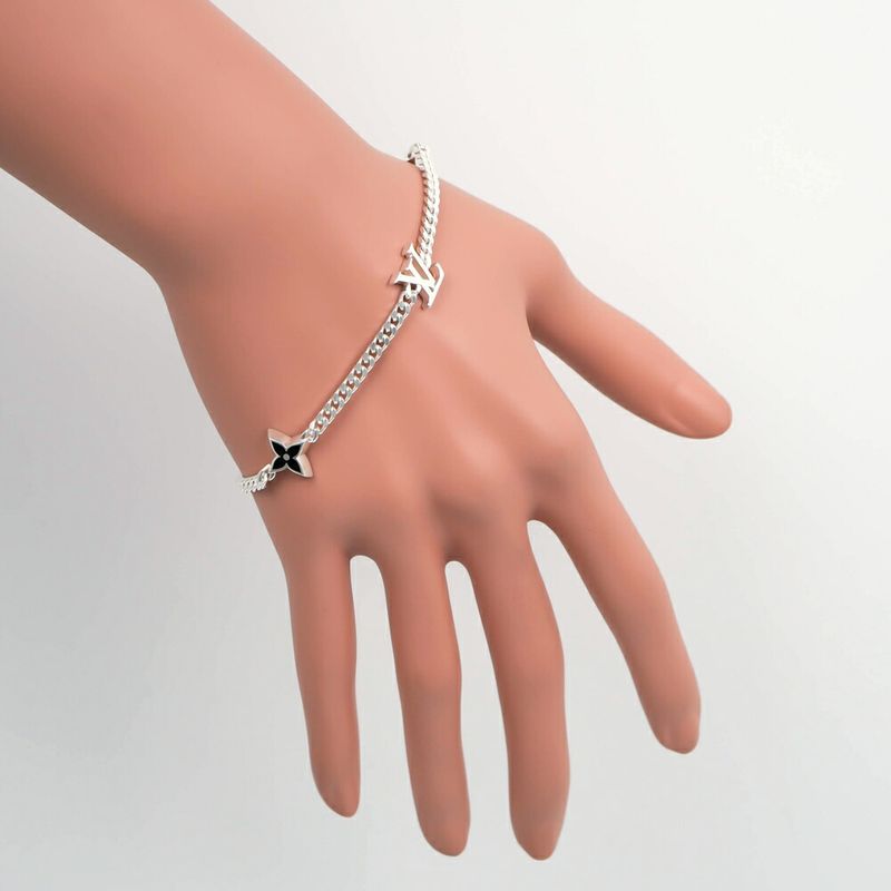 Louis Vuitton Bracelet Spike M1520 a SV 925 Silver — view 8