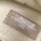 Louis Vuitton Snowdrop Line Monogram Boots Short Shoes Suede Beige Mouton — view 7