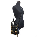 Louis Vuitton S Lock Bag Black Logo Shoulder — view 8