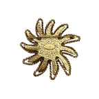 Chanel Brooch Sun Motif Coco Mark Accessories GP 94 — view 3