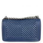 Chanel Shoulder Bag Boy Chain Chevron Crossbody — view 3