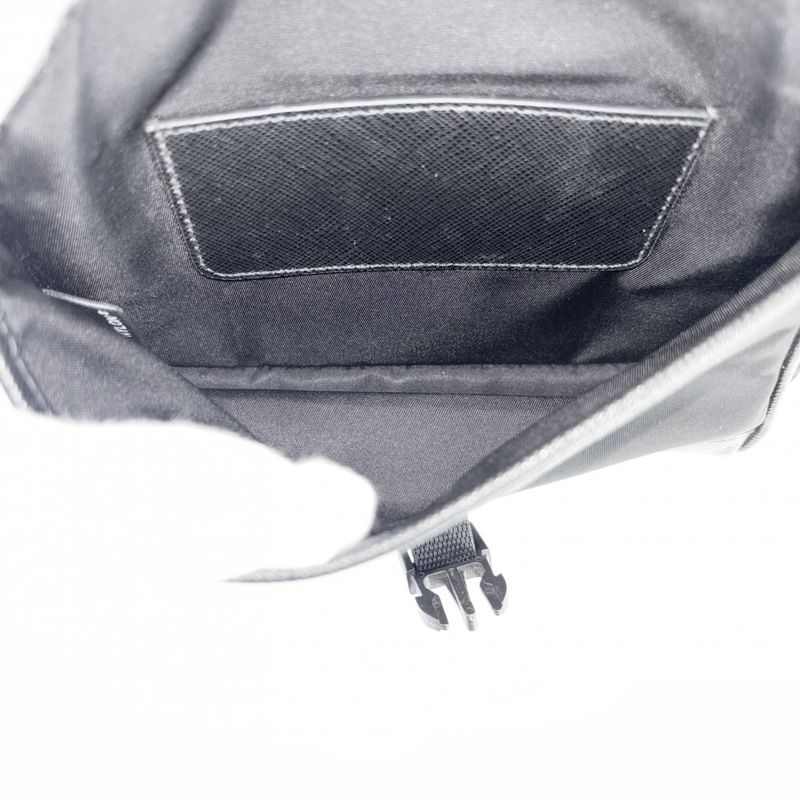Prada Shoulder Bag Triangle Logo Pochette Crossbody