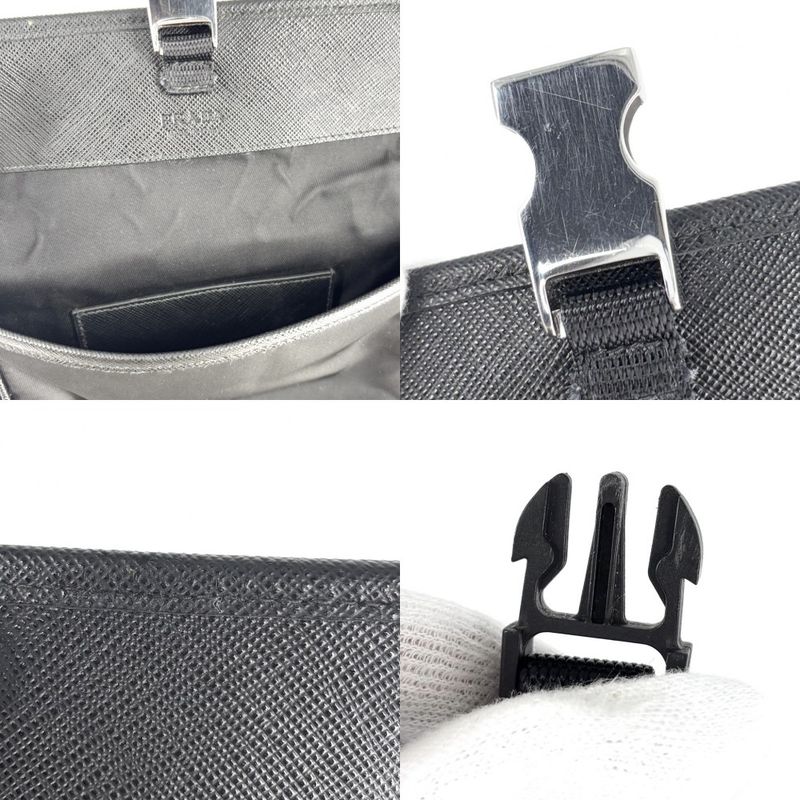 Prada Shoulder Bag Triangle Logo Pochette Crossbody