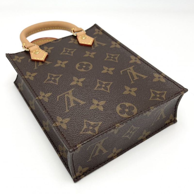 Louis Vuitton 2-Way Monogram Petite Sac Plat Mini Shoulder Bag — view 4