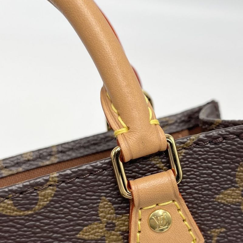Louis Vuitton 2-Way Monogram Petite Sac Plat Mini Shoulder Bag — view 8