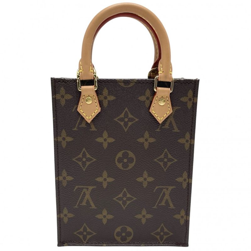 Louis Vuitton 2-Way Monogram Petite Sac Plat Mini Shoulder Bag — view 3