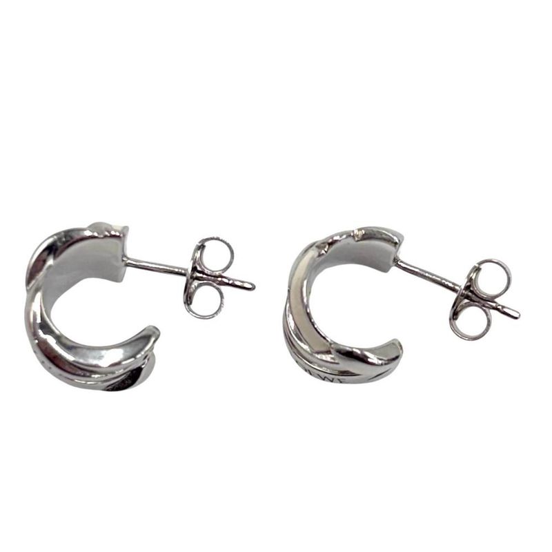 Loewe Earrings Nest Hoop Small Accessories AG 925 Star — view 3