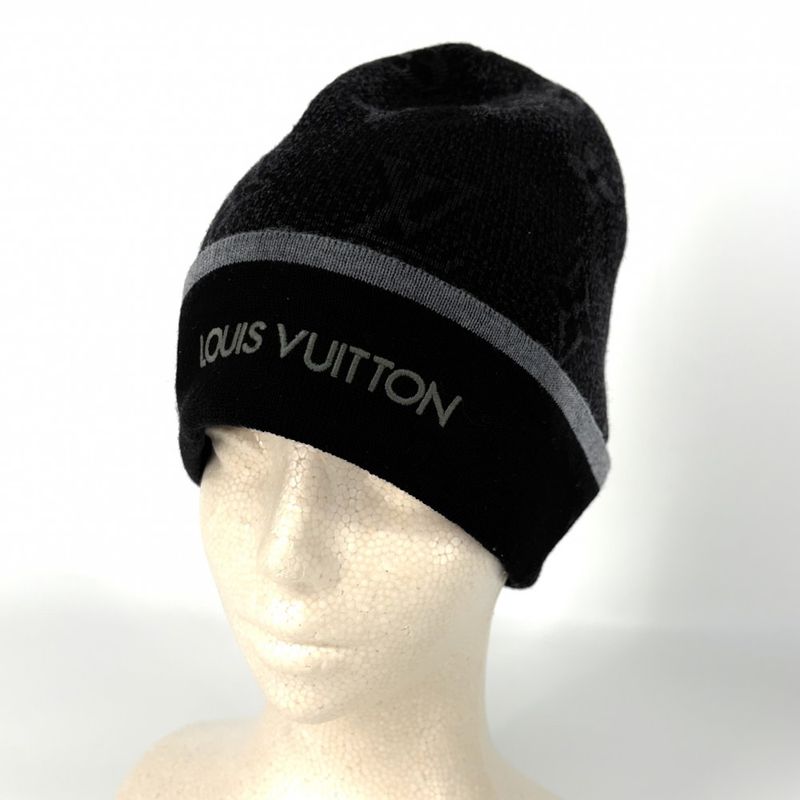 Louis Vuitton Knit Cap Beanie My Monogram Eclipse Hat Fashion — view 3