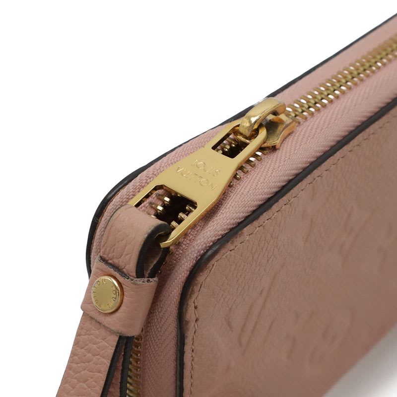 Louis Vuitton Monogram Empreinte Zippy Wallet Round Zipper Long Leather — view 4