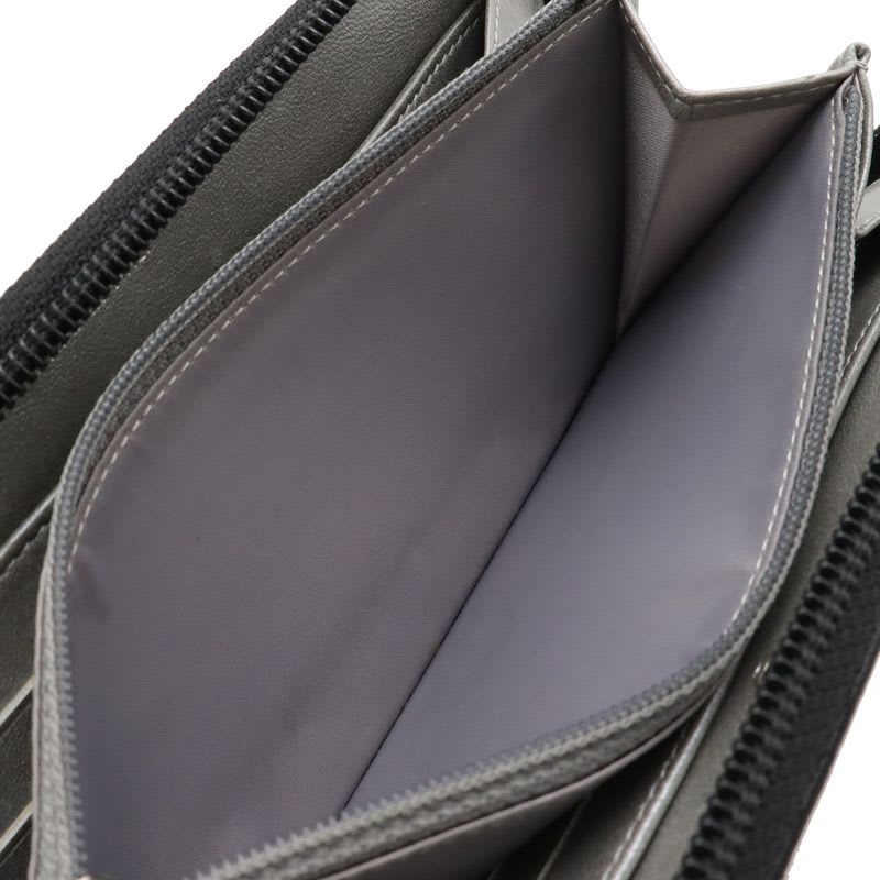 Chanel Camellia Coco Mark Zip Wallet Round Zipper Long Lambskin Leather — view 6
