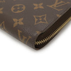 Louis Vuitton Monogram Zippy Wallet Round Zipper Long Rose Ballerine — view 3