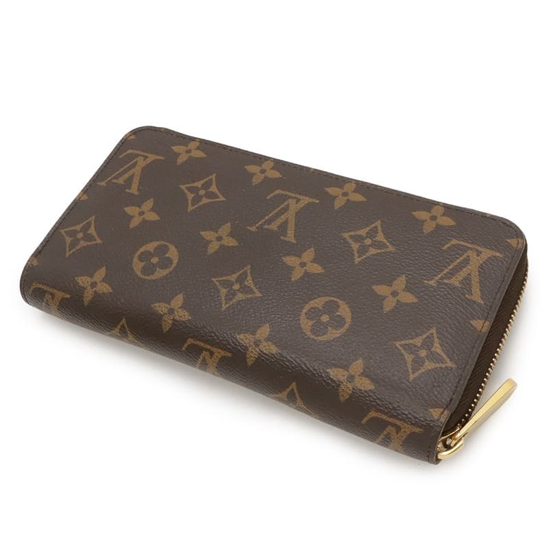 Louis Vuitton Monogram Zippy Wallet Round Zipper Long Rose Ballerine — view 2