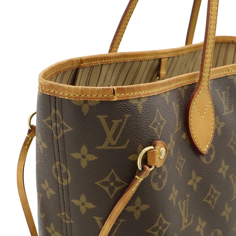 Louis Vuitton Monogram Neverfull MM Tote Bag Large — view 6