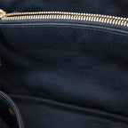Chanel V Stitch Chevron Tote Bag Chain Shoulder Leather Ivory — view 7
