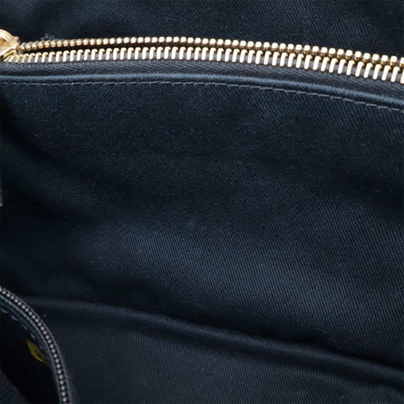 Chanel V Stitch Chevron Tote Bag Chain Shoulder Leather Ivory — view 7