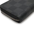 Louis Vuitton Damier Graphite Zippy Coin Purse Round Zipper Case — view 3