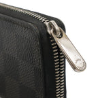 Louis Vuitton Damier Graphite Zippy Coin Purse Round Zipper Case — view 4