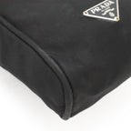 Prada Triangle Logo Shoulder Bag Pochette 2-Way Waist Pouch Body Leather
