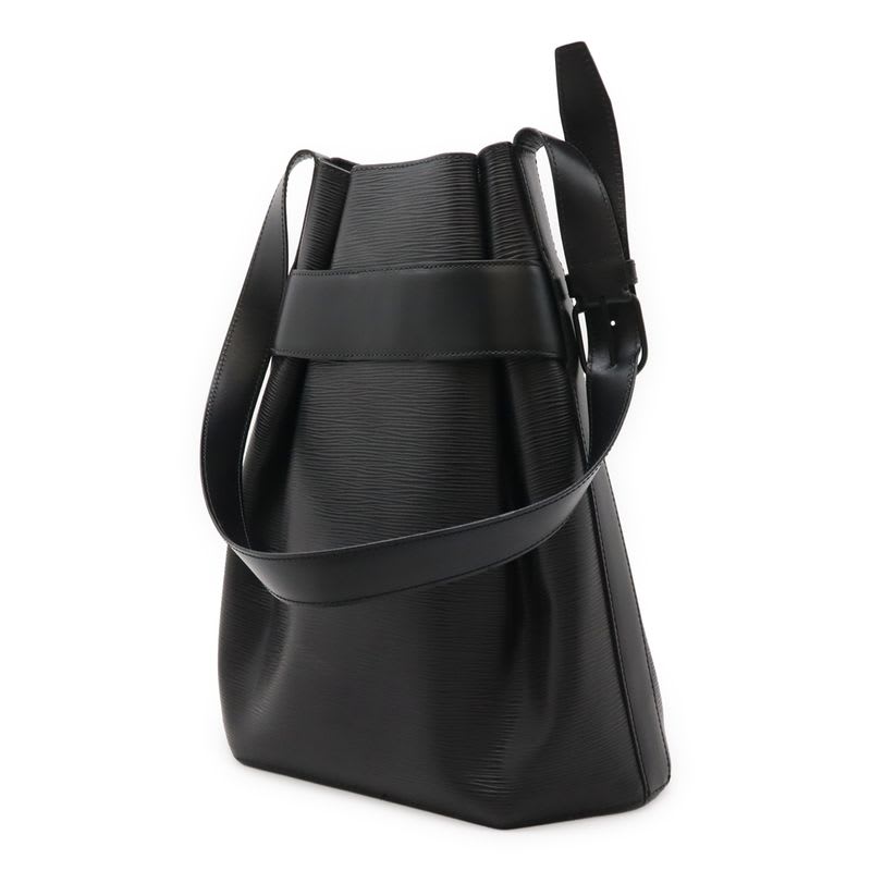 Louis Vuitton Epi Sac Depaul Shoulder Bag One Noir Black — view 4