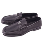 Prada Loafers Moccasins Triangle Logo Leather — view 2