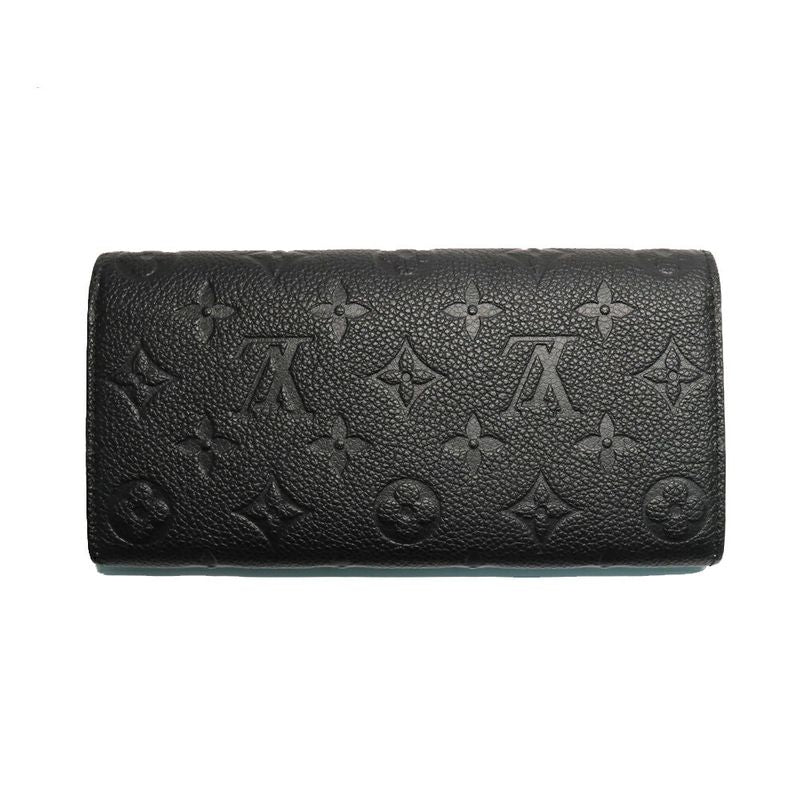 Louis Vuitton Monogram Empreinte Portefeuille Emily Noir Black — view 4