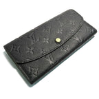 Louis Vuitton Monogram Empreinte Portefeuille Emily Noir Black — view 3