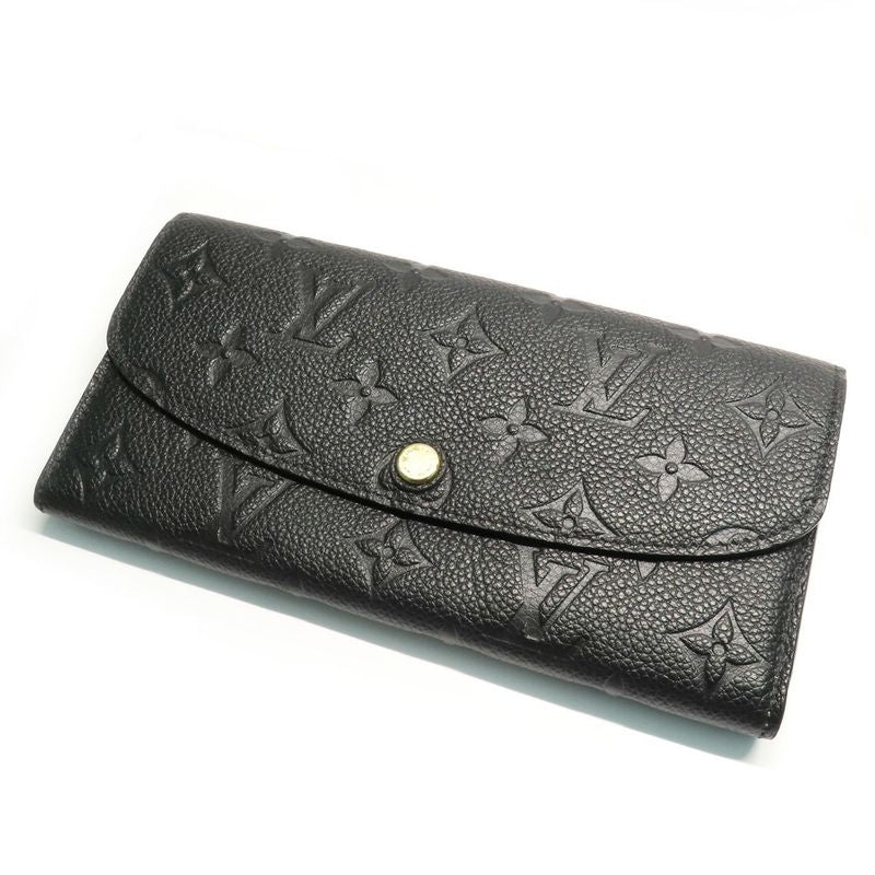 Louis Vuitton Monogram Empreinte Portefeuille Emily Noir Black — view 2