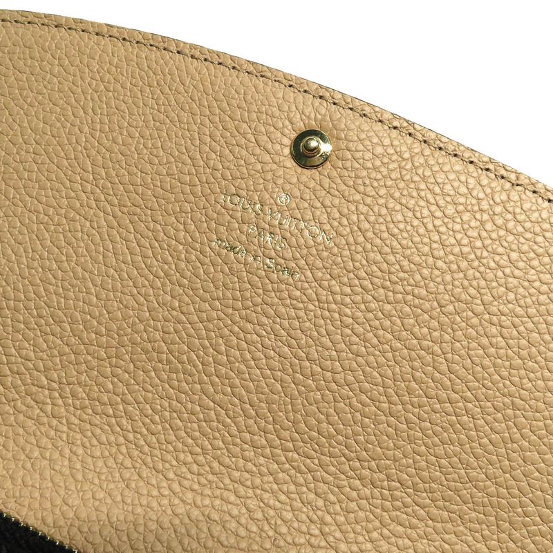 Louis Vuitton Monogram Empreinte Portefeuille Emily Noir Black — view 7