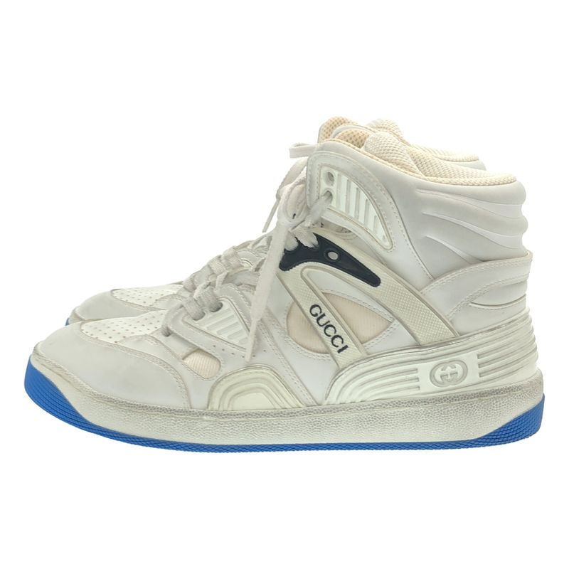 Gucci Basket Interlocking Sneakers White 36 — view 2