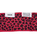 Dior Twilly Mitzah Leopard Pink Black Silk — view 3