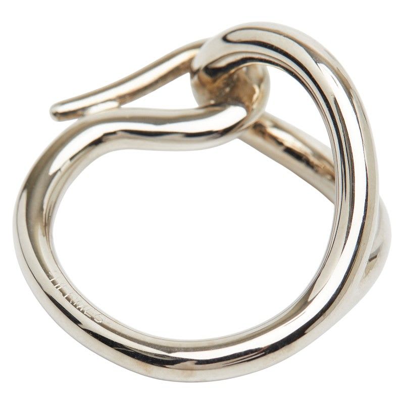 Hermes Jumbo Silver Metal — view 6