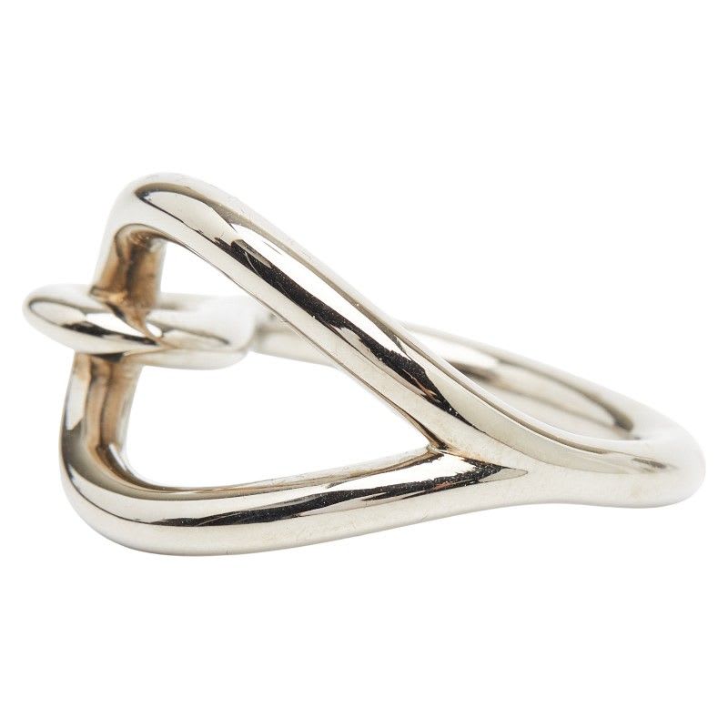 Hermes Jumbo Silver Metal — view 5