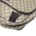 Gucci GG Plus Shoulder Bag Supreme Brown — view 7