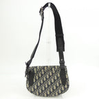 Dior Saddle Messenger Bag Oblique Jacquard — view 3