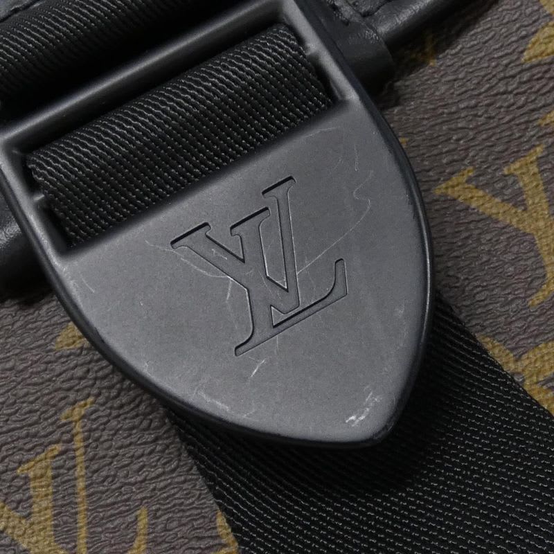 Louis Vuitton Monogram Macassar Archie Messenger PM Shoulder Bag — view 4