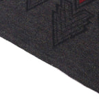 Louis Vuitton 2015 100% Wool Echarpe Triple V Muffler Dark Scarf — view 6