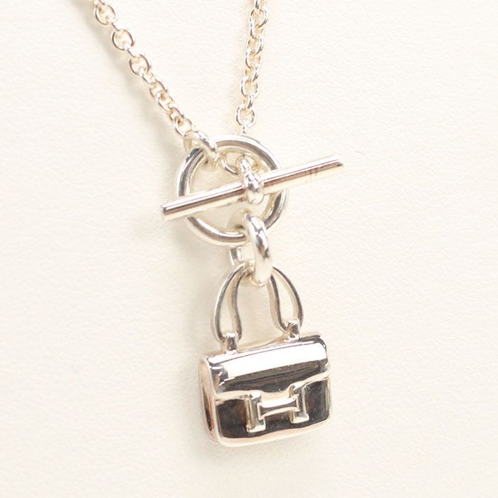 Hermes Amulet Constance Necklace SV 925 — view 3