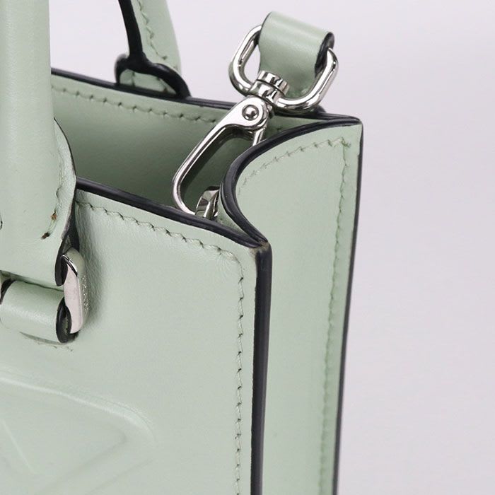 Prada 2-Way Handbag 1 Ba333 Leather — view 9