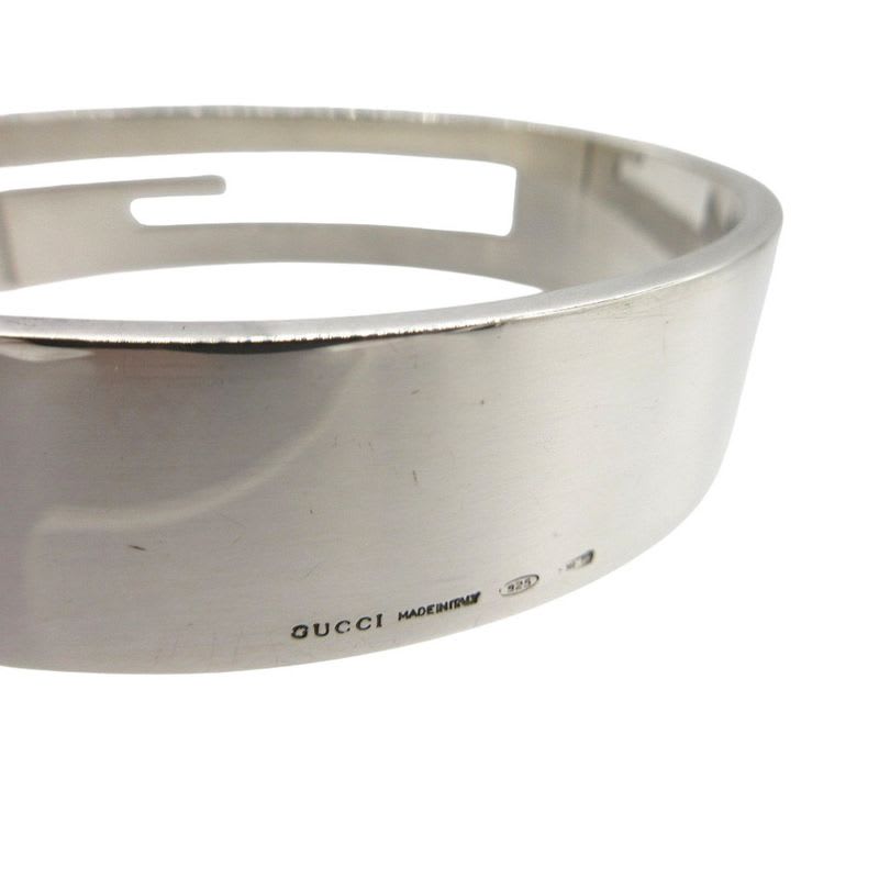 Gucci G Logo Cutout Bangle Silver 925 0527 — view 4