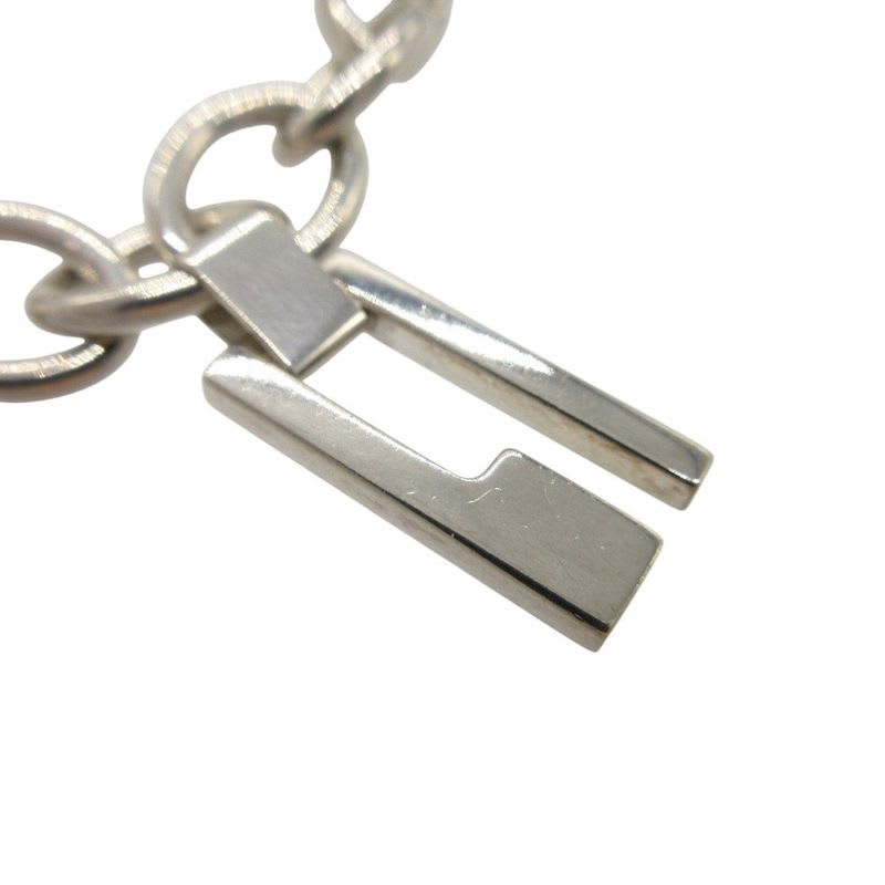 Gucci 5 Charm Bamboo G Logo Dog Tag Icon Bracelet Silver 925 0524 — view 5